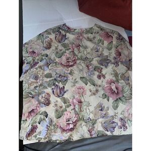 Women’s Alfred Dunner Short Sleeve Polyester Blouse 24W Floral